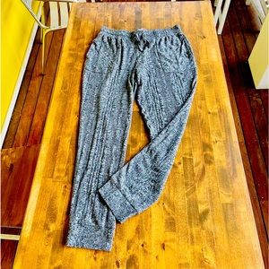 ROXY Super-Soft, “High Tide” Jogger Sweater Pants Grey-Heather XL- Worn Once!